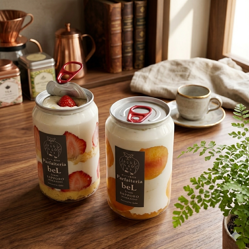 FDA-compliant parfait PET cans with aluminum lids