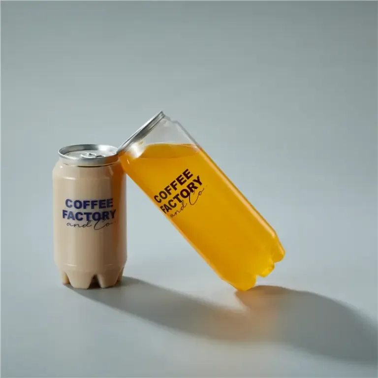 PET Transparent Plastic Can