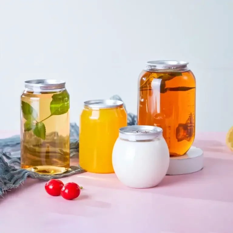 Round Plastic Can