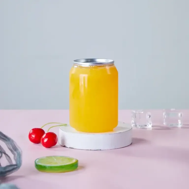 Transparent Plastic Can