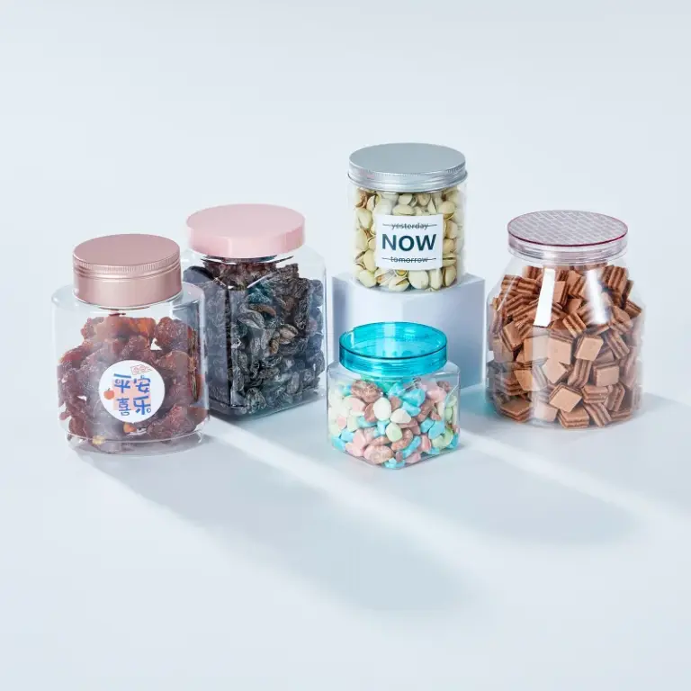 Clear 20oz PET Candy Jar