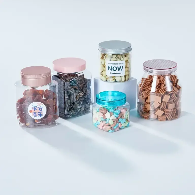 Clear 20oz PET Candy Jar