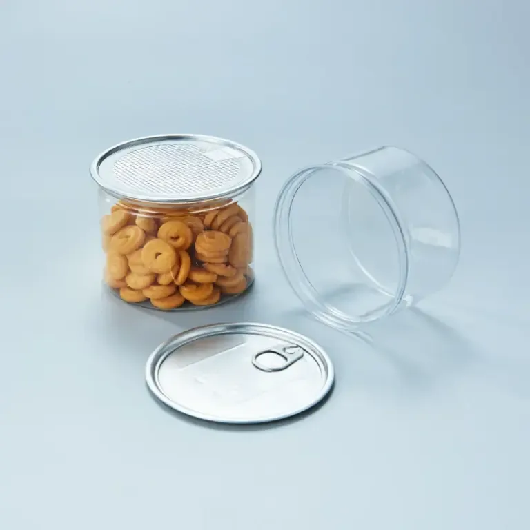 Mini Clear PET Food Jar