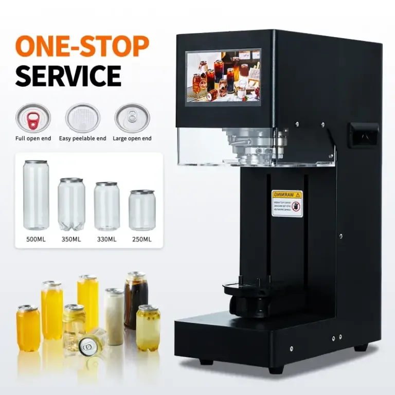 Black Touchscreen Sealing Machine